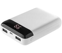 Внешний аккумулятор Uniscend Full Feel 10000 мАч с индикатором, белый арт.19994.60