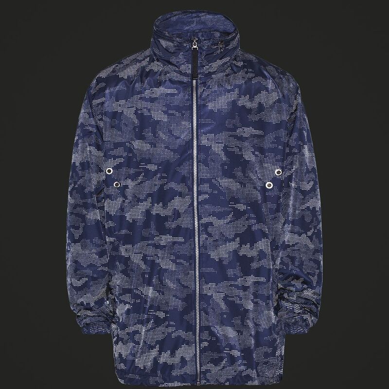 Ветровка светоотражающая Lattvind, черная арт.11154.30