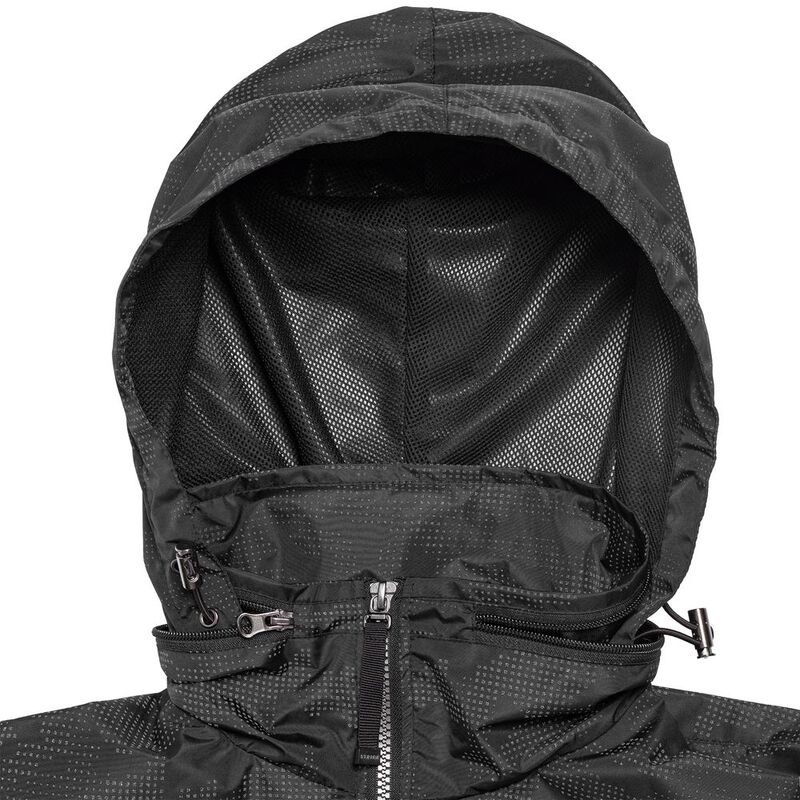 Ветровка светоотражающая Lattvind, черная арт.11154.30