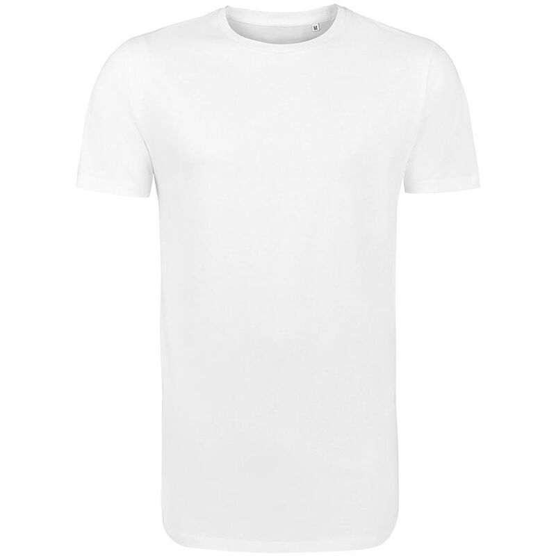 Футболка удлиненная Magnum, белая арт.02999102