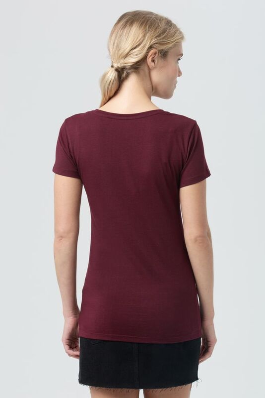 Футболка женская Martin Women, бордовая арт.02856167