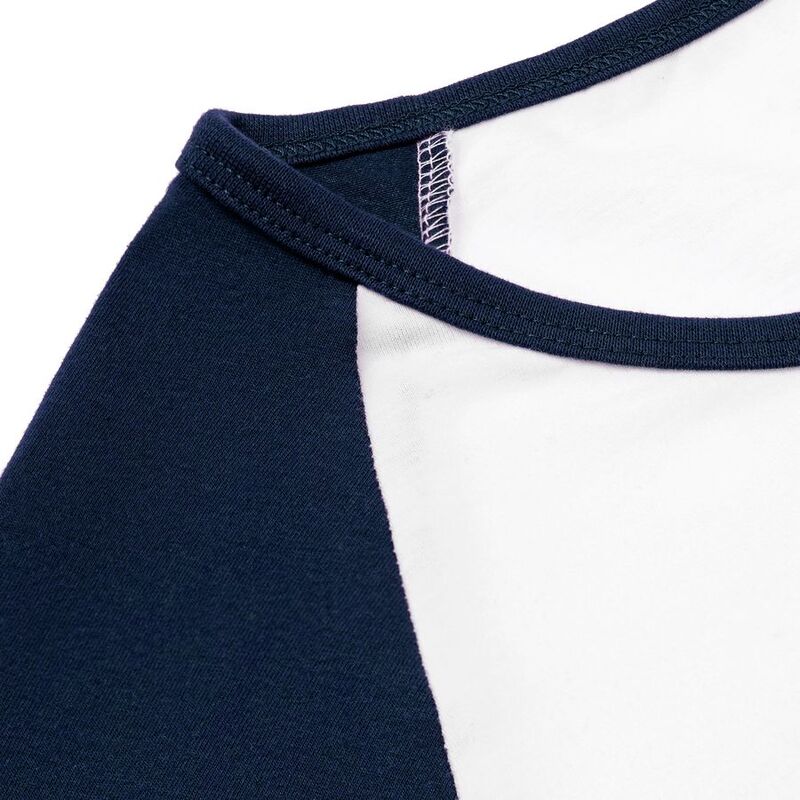 Футболка женская с длинным рукавом Milky Lsl, белая с темно-синим арт.02943904