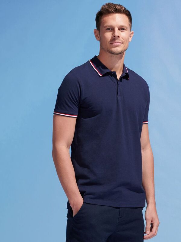 Рубашка поло мужская Prestige Men, белая арт.02949102