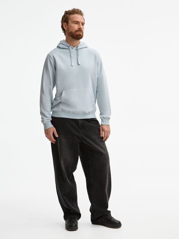 Толстовка унисекс Spencer, голубая арт.02991251