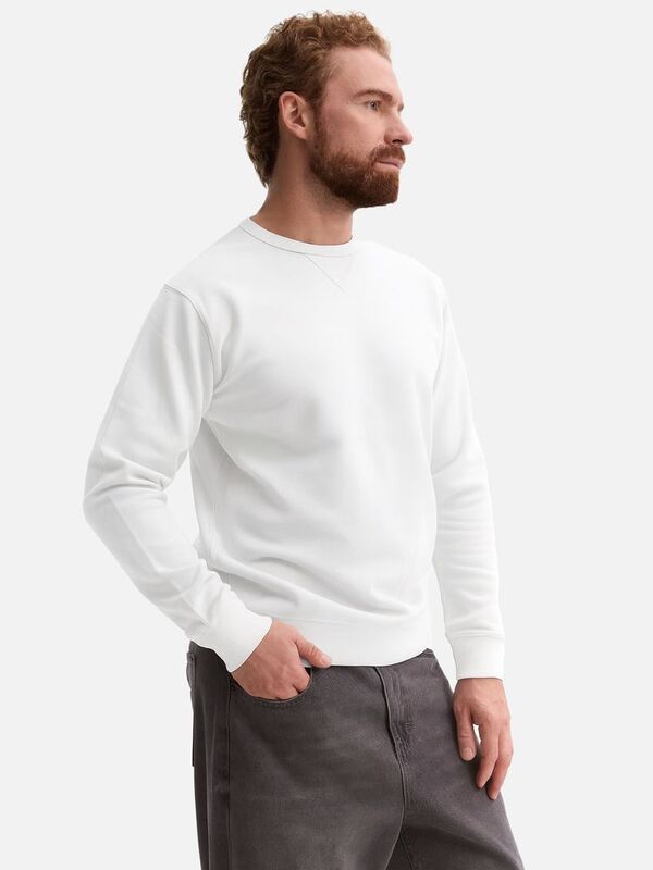 Толстовка унисекс Sully, белая арт.02990102