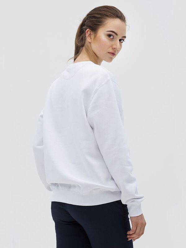 Толстовка унисекс Sully, белая арт.02990102