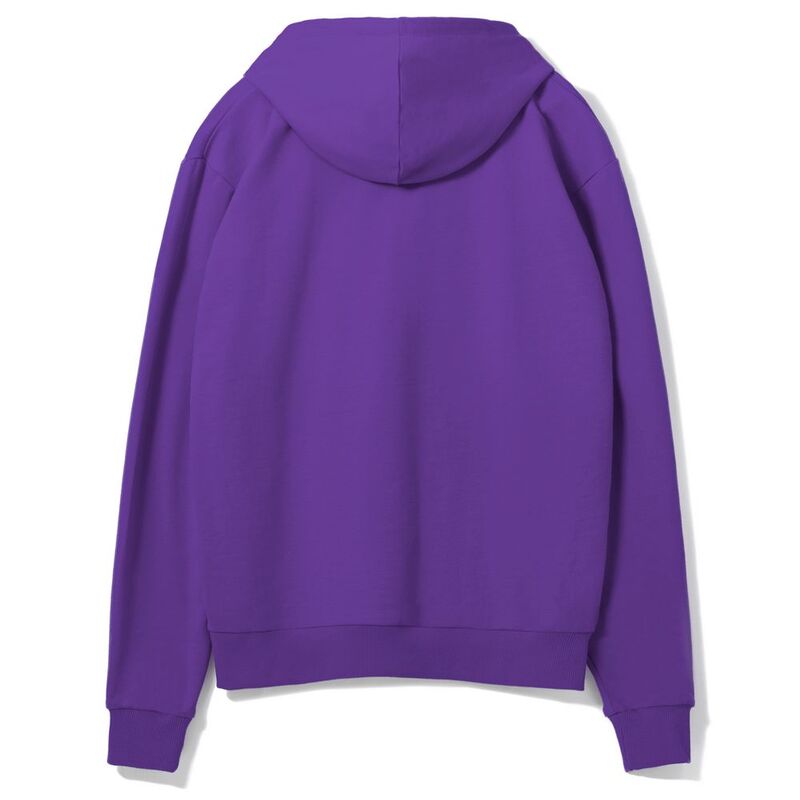 Толстовка с капюшоном Unit Kirenga, фиолетовая арт.6894.78