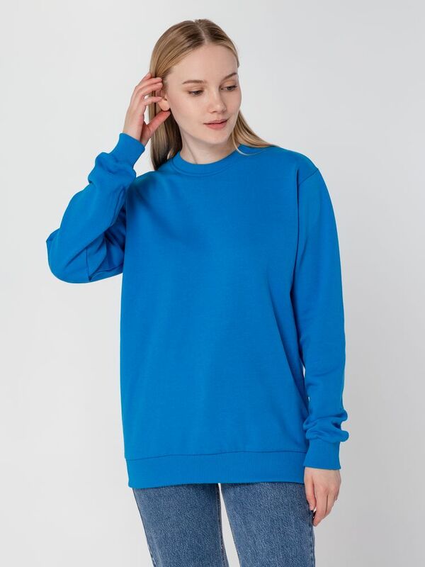 Толстовка Unit Toima Heavy, бирюзовая арт.6928.14