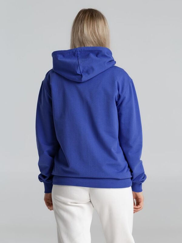Толстовка на молнии с капюшоном Unit Siverga , ярко-синяя арт.6895.44