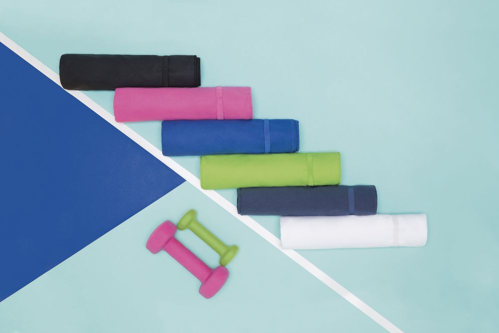 Спортивное полотенце Atoll X-Large, синее арт.11376.40