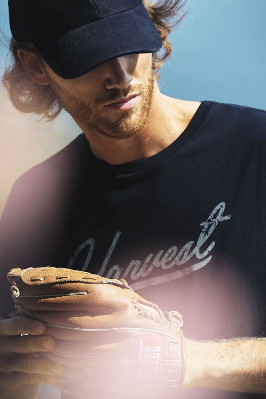 Футболка мужская American U, красная арт.11148.50