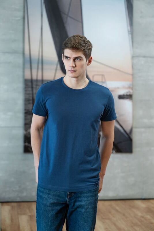 Футболка мужская American U, красная арт.11148.50