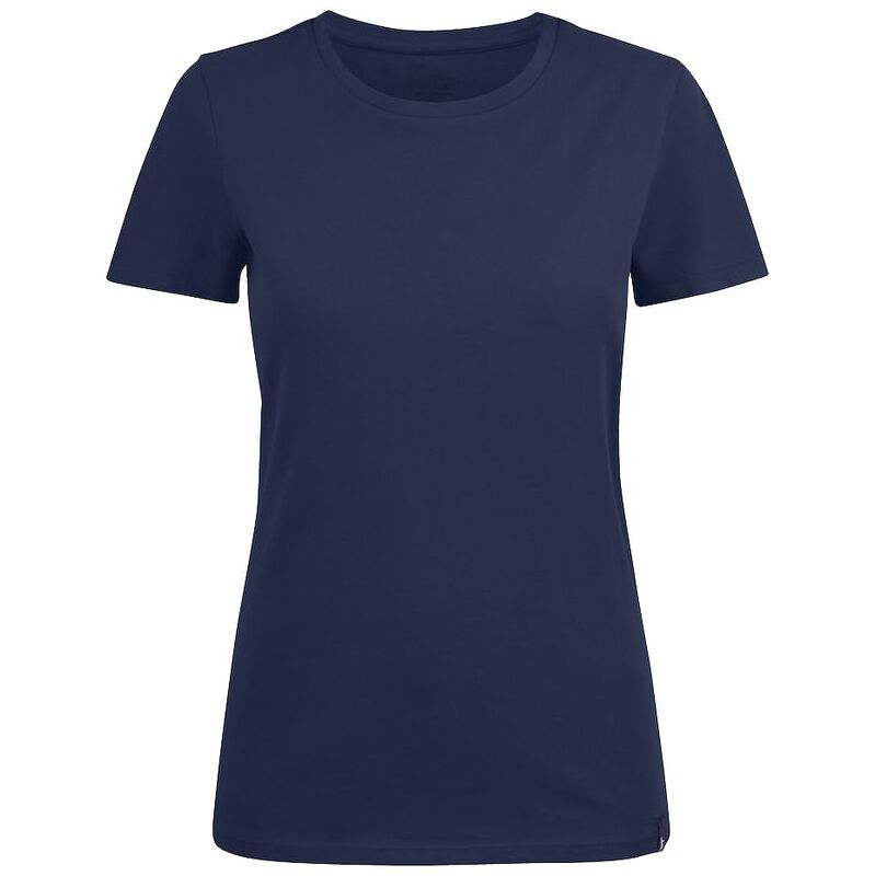 Футболка женская Ladies American U, темно-синяя арт.11149.40