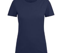 Футболка женская Ladies American U, темно-синяя арт.11149.40