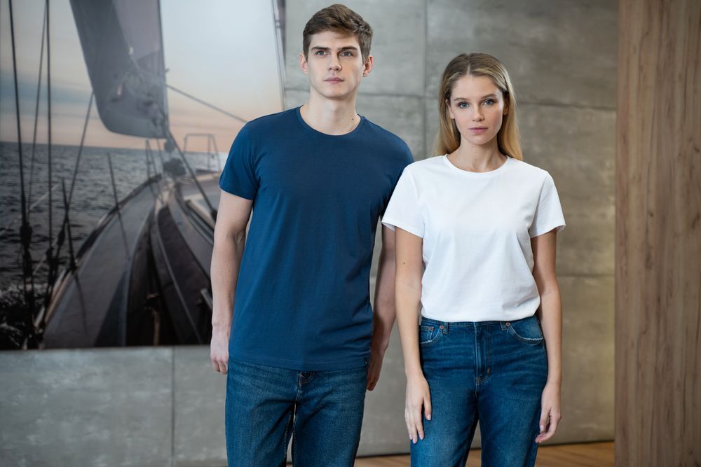 Футболка женская Ladies American U, белая арт.11149.60