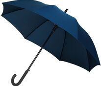 Зонт-трость Magic с проявляющимся рисунком в клетку, темно-синий арт.17012.40