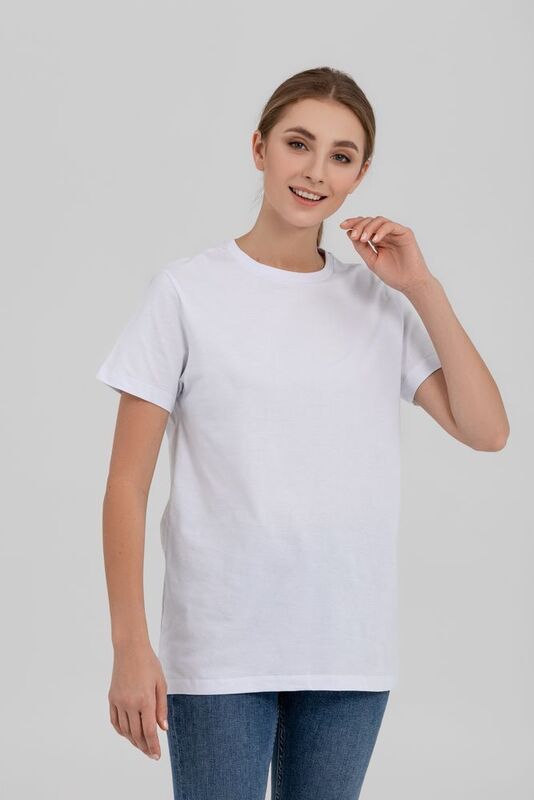 Футболка унисекс T-bolka 160 Original, белая арт.11140.60