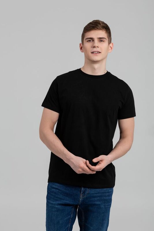 Футболка унисекс T-bolka 160 Original, черная арт.11140.30