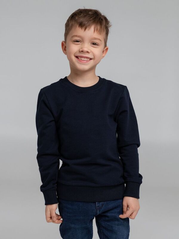 Свитшот детский Toima Kids, темно-синий арт.11136.40