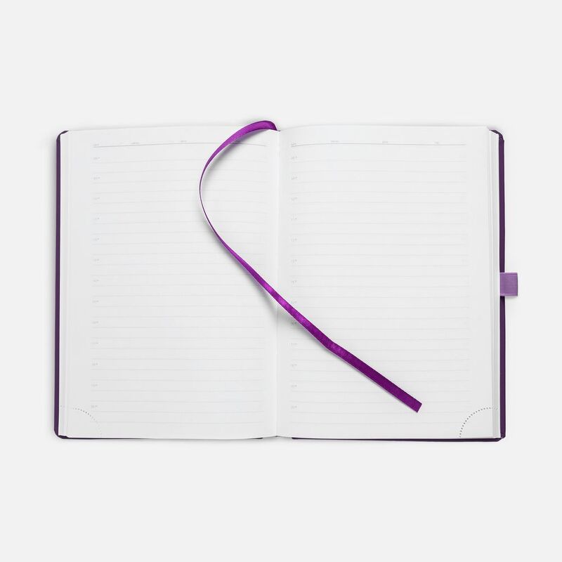 Ежедневник Favor, недатированный, фиолетовый арт.17072.70