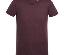 Футболка мужская Regent Fit 150, бордовый меланж арт.00553148