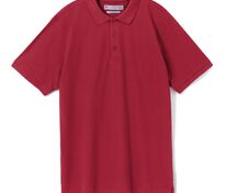 Рубашка поло мужская Neptune, вишнево-красная арт.11129.55