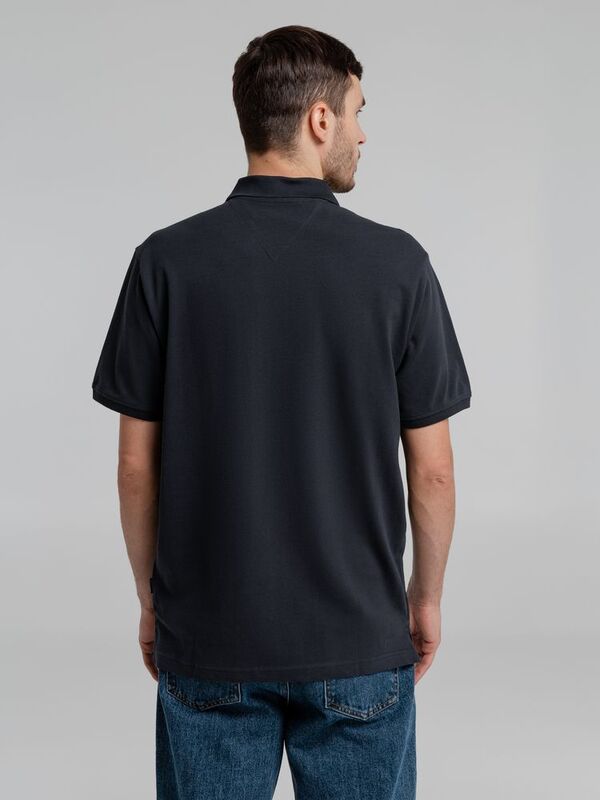 Рубашка поло мужская Neptune, темно-синяя арт.11129.40