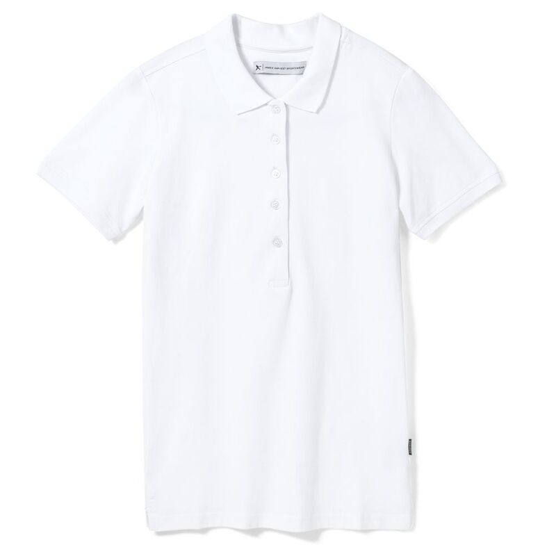 Рубашка поло женская Sunset, белая арт.11128.60