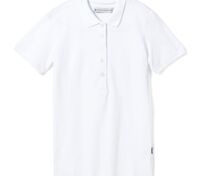 Рубашка поло женская Sunset, белая арт.11128.60