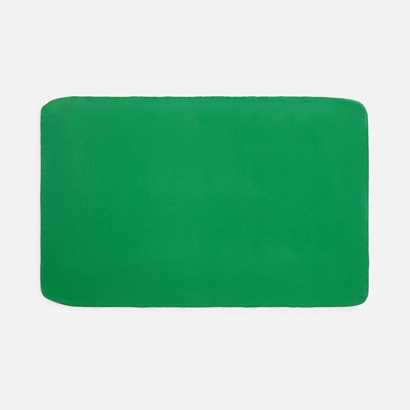 Флисовый плед Warm&Peace, зеленый арт.7669.90