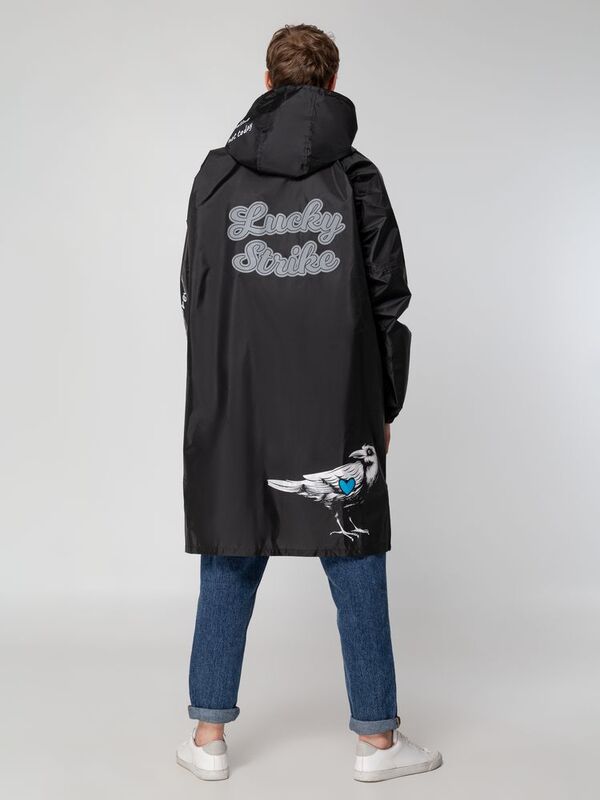 Дождевик Rainman Zip, черный арт.11124.30