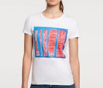 Футболка женская &laquo;Небоскребы&raquo;, белая арт.70243.60