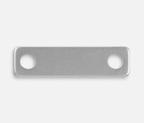 Шильдик металлический Alfa Liten, серебристый арт.13844.10