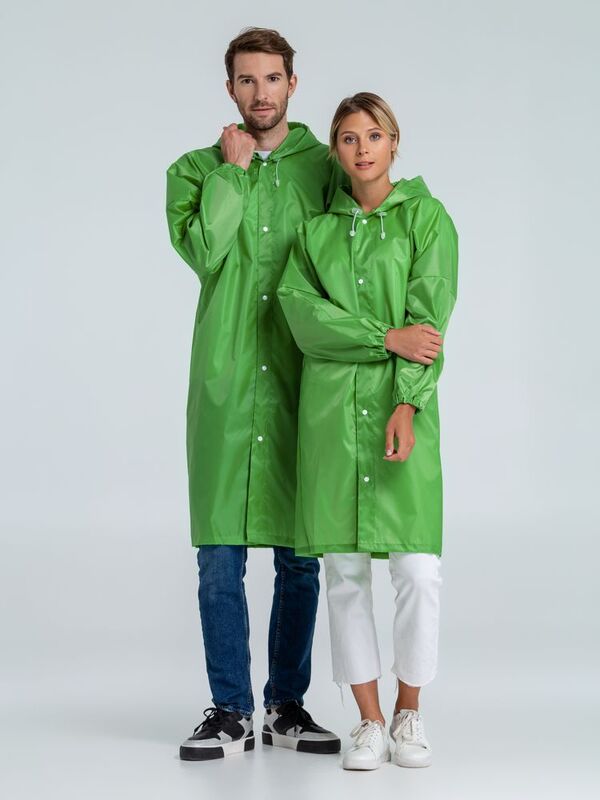 Дождевик унисекс Rainman Strong, ярко-зеленый арт.11123.94