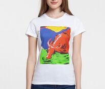 Футболка женская Toro, белая арт.70277.60