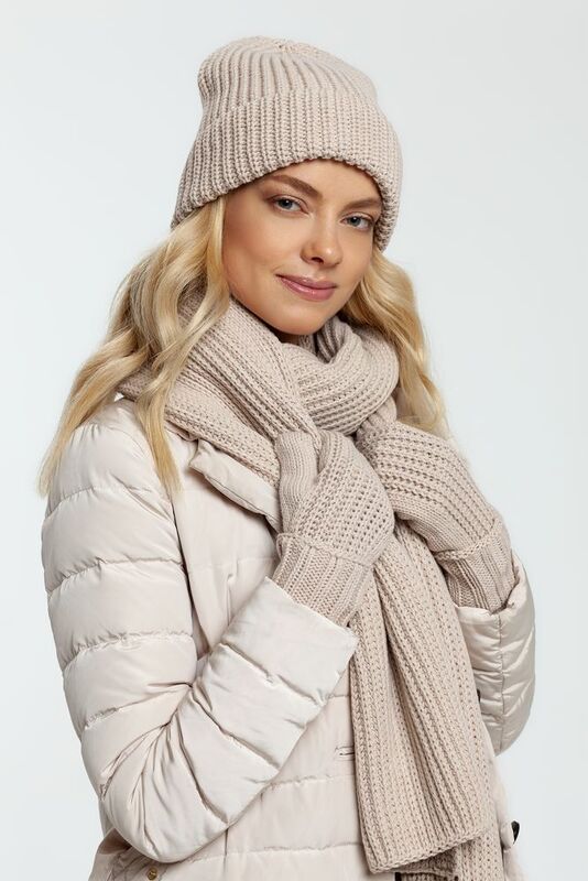 Шапка Nordkyn, бежевая арт.10450.10