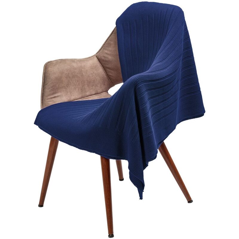 Плед Field, ярко-синий (василек) арт.10453.44