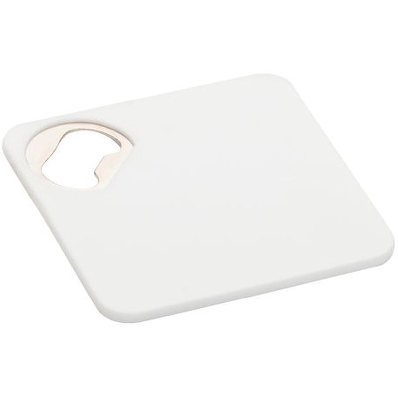 Костер с открывашкой для бутылок Bartender, белый арт.74116.60