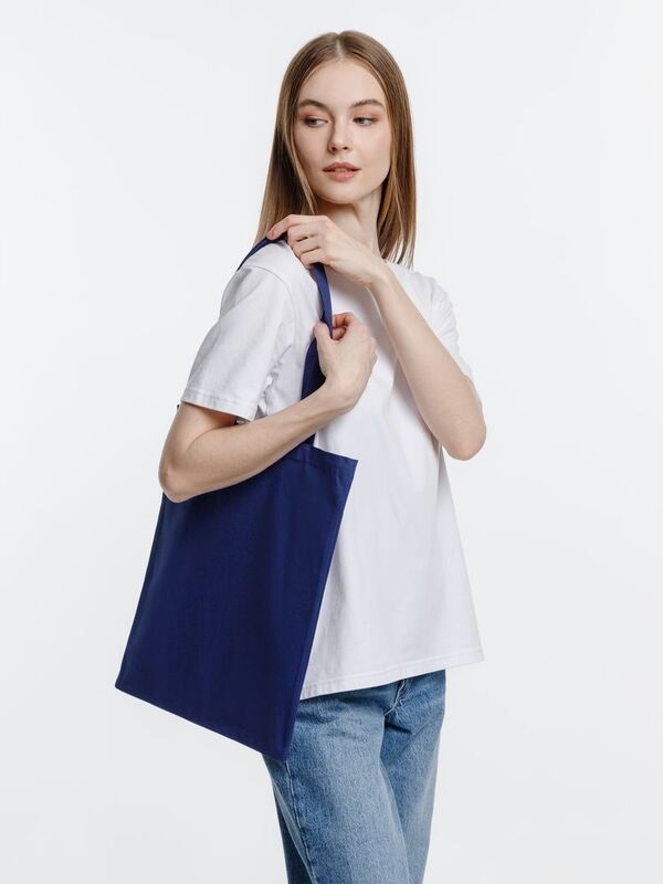 Холщовая сумка Neat 140, синяя арт.23.40
