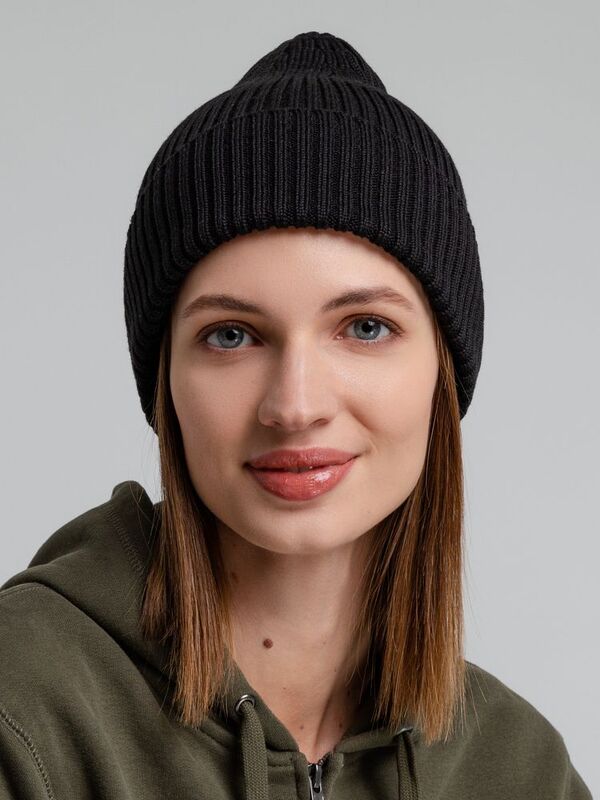 Шапка Stout, черная арт.7981.30
