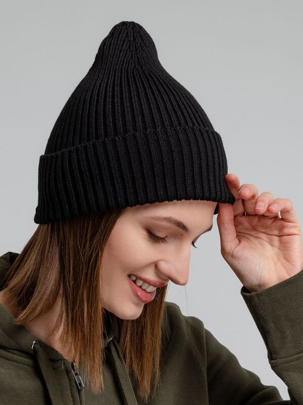 Шапка Stout, черная арт.7981.30