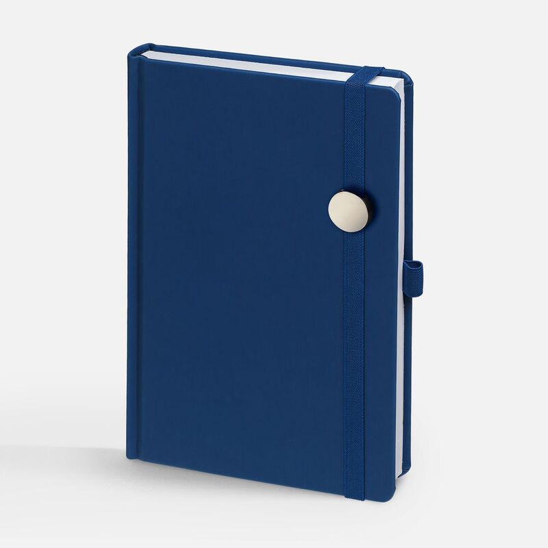 Ежедневник Favor Metal, недатированный, синий арт.17074.40