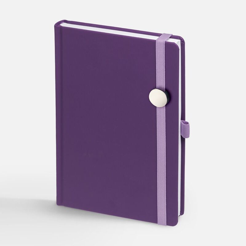 Ежедневник Favor Metal, недатированный, фиолетовый арт.17074.70