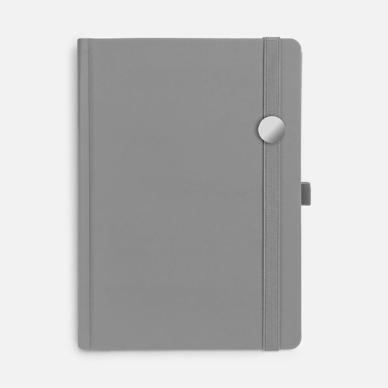 Ежедневник Favor Metal, недатированный, серый арт.17074.10