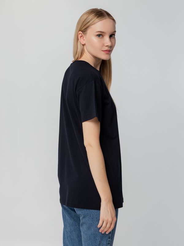 Футболка унисекс T-bolka 140, темно-синяя арт.5190.40