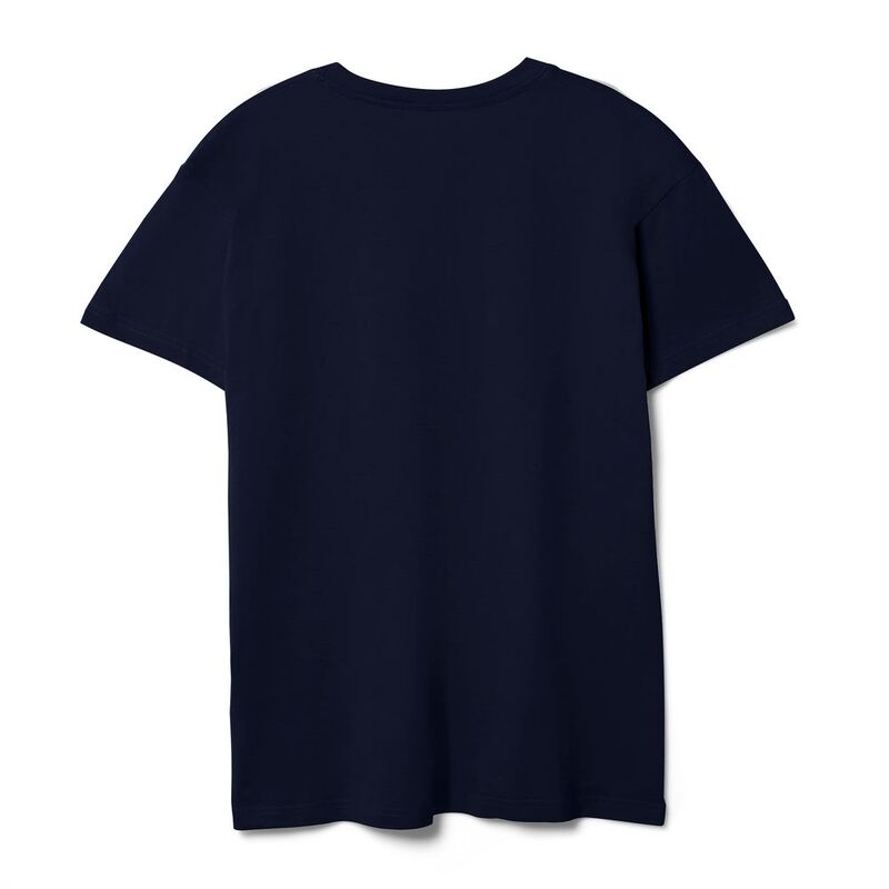 Футболка унисекс T-bolka 140, темно-синяя арт.5190.40