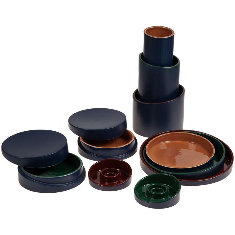 Набор подсвечников Form Fluid, горчичный арт.11288.85