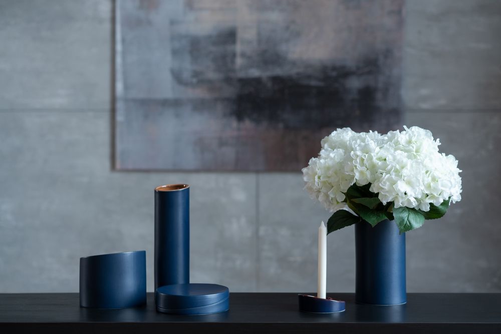 Набор подсвечников Form Fluid, горчичный арт.11288.85