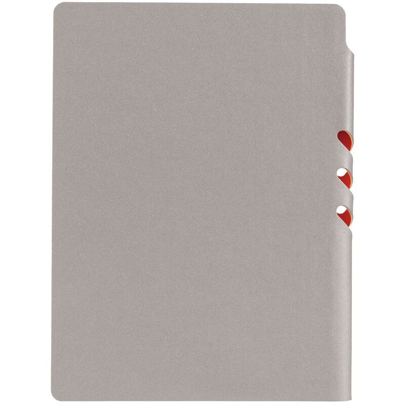 Ежедневник Flexpen, недатированный, серебристо-оранжевый арт.11087.12