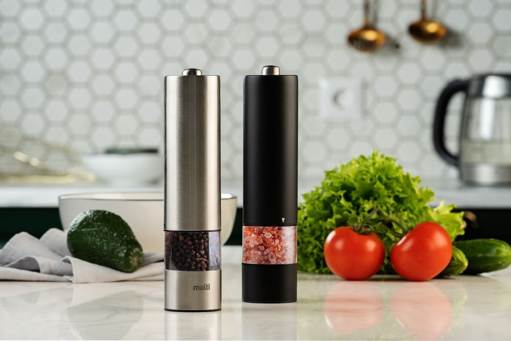 Электрическая мельница для специй Mill of Steel, серебристая арт.12117.10